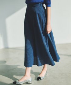 組曲 L 【先行予約】サッカーギンガムチェック フレアスカート