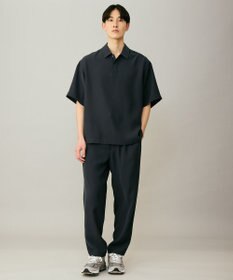 UNFILO MENS ダブルクロス ポロシャツ