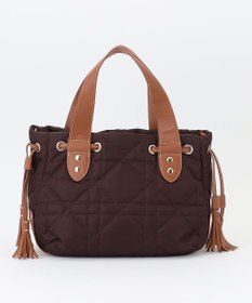 LA BAGAGERIE グリッドキルティングトート