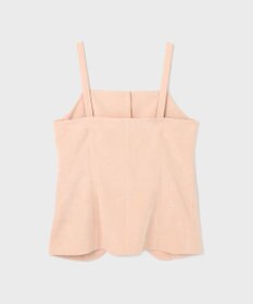 GRACE CONTINENTAL クラッシュサテンキャミトップ