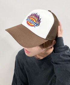 WEGO Dickies　DK　EX　FIRE　ICON　MESH　CAP