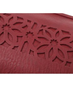 genten カットワーク 口金長財布