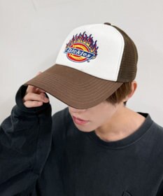 WEGO Dickies　DK　EX　FIRE　ICON　MESH　CAP