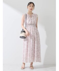 earth music&ecology ノースリ花柄ワンピース