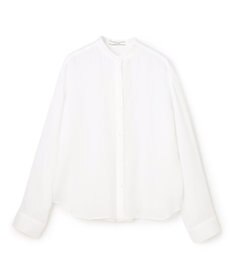 BEIGE， HALITE / リネンシアー オーバーサイズシャツ