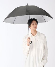 MOONBAT ハニカム断熱パラソル 無地 長傘  晴雨兼用 日傘 遮光率100％ UV100％ 遮熱 耐風 60cm