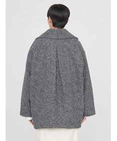 AMERICAN HOLIC ツイードライクコクーンミディコート