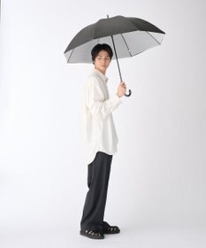 MOONBAT ハニカム断熱パラソル 無地 長傘  晴雨兼用 日傘 遮光率100％ UV100％ 遮熱 耐風 60cm