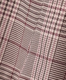 ANY KIDS フリル チェック サロペット