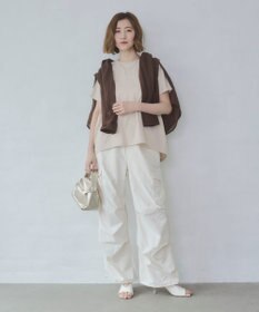 WEGO 【ウエストゴム】イージーパラシュートカーゴパンツ