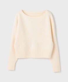 GRACE CONTINENTAL スパークルニットトップ