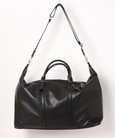 UNBILLION ペルケ perche / ガーメントレザー・サスティナブル2wayボストンL