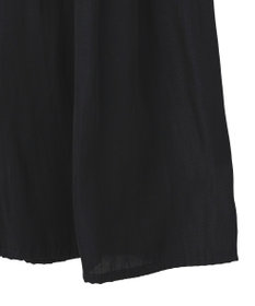 YECCA VECCA マルチカラーシャーリングワンピース