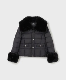 GRACE CONTINENTAL ファーショートダウンジャケット