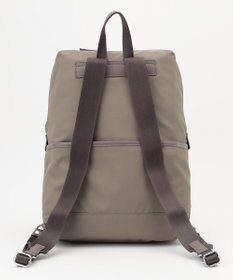 Y'SACCS ナイロン×リサイクルレザー　コンビマルチリュック