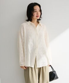 Green Parks 長袖レースシャツ