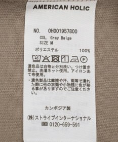 AMERICAN HOLIC 【WEB限定】ミリタリーWポケットスキッパーシャツ