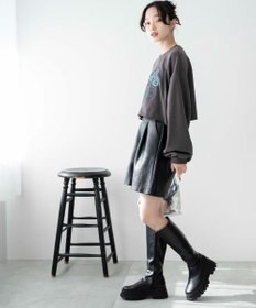 WEGO ヴィンテージライクショートスウェット