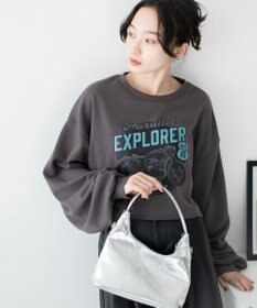 WEGO ヴィンテージライクショートスウェット