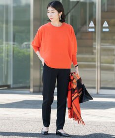 23区 S 【Sサイズ限定】ストレッチダブルクロス テーパード パンツ