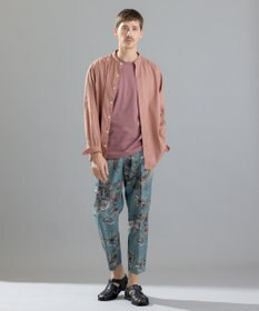 JOSEPH HOMME 【LEON 掲載】クールドッツストレッチトロピカル柄　/ TEDDY CONVERTIBLE