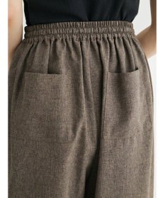 Green Parks 麻調ストレートパンツ