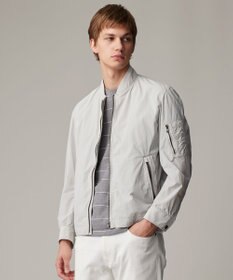 JOSEPH ABBOUD 【軽量/ストレッチ/撥水】ライトワッシャーストレッチ ショートブルゾン