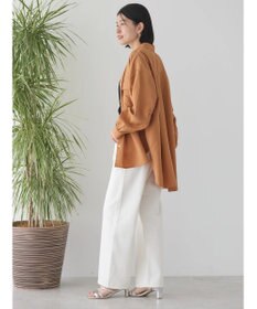 AMERICAN HOLIC 接触冷感Ｗポケット袖タックシャツチュニック