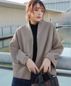 Tiaclasse モッサ風ダブルフェイスコート