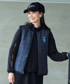 23区GOLF 【WOMEN】マルチウェイ ブルゾン＆リバーシブルベスト セットアイテム　気温の変化に対応