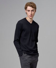 JOSEPH HOMME テックリブジャージー　Vネックカットソー