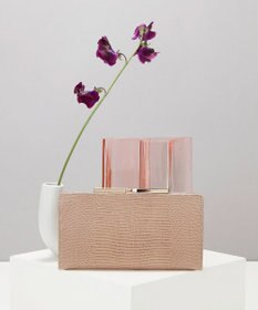 TOPKAPI 【TOPKAPI】イタリアンレザーリザード型押し がま口長財布 LUCIA ルチア