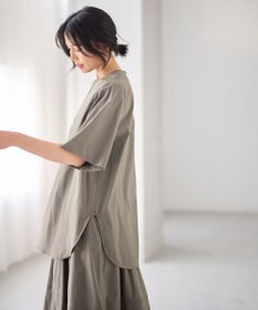 ANY オーバーシルエットブラウス