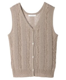 Green Parks フリンジニットベスト