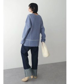 Green Parks ・Ｐｅｔｉｔ　Ｆｌｅｕｒ　Ｖネックラインニットチュニック