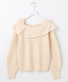 ANY SIS 【洗える】オフショル ニット