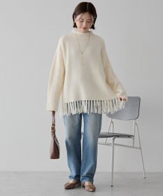 AMERICAN HOLIC フリンジニットプルオーバー