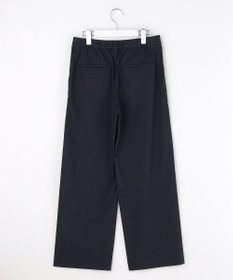 J.PRESS LADIES セルロースリネンストレッチ セミワイド パンツ