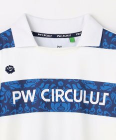 PW CIRCULUS 【吸水速乾 /  UV遮蔽率99.8% UVカット / ストレッチ】【WOMEN】ラガーシャツ ゴルフウェア レディース