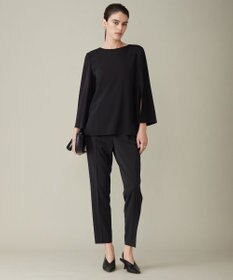 ICB 【新色追加・防シワ・速乾・洗える】Fied スリットスリーブブラウス