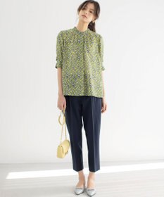 組曲 S ミニフラワープリント ブラウス