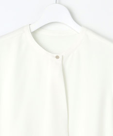 23区 S 【洗える】ストレッチジョーゼット アシンメトリー カットソー