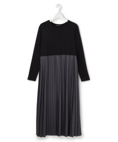 23区 L ニットセットアップ プリーツコンビ ワンピース