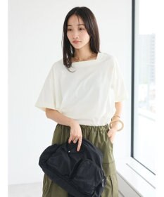 CRAFT STANDARD BOUTIQUE 接触冷感/抗菌防臭/ 前後2WAY半袖スクエアネックTee