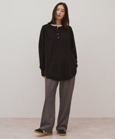 AMERICAN HOLIC バイパチ2WAYヘンリーネックニットプルオーバー