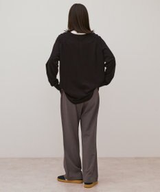 AMERICAN HOLIC バイパチ2WAYヘンリーネックニットプルオーバー