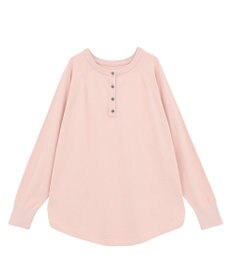 AMERICAN HOLIC バイパチ2WAYヘンリーネックニットプルオーバー