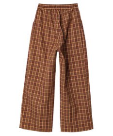 Green Parks ・ＥＬＥＮＣＡＲＥ　ＤＵＥ　チェックワイドパンツ