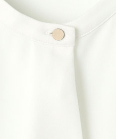 23区 S 【洗える】ストレッチジョーゼット アシンメトリー カットソー