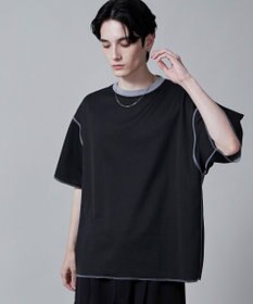 WEGO 【ユニセックス着用アイテム/リバーシブル】リバーシブルワンポイントT（S）